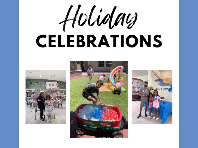 Celebrating Holidays at the House