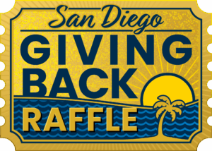 San Diego Giving Back Raffle logo