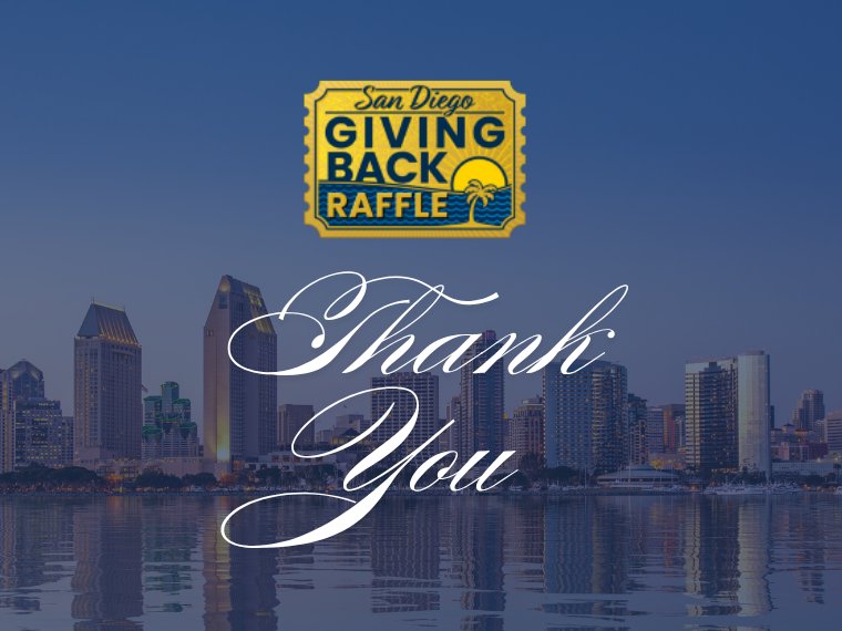 A Letter to 2025 San Diego Giving Back Raffle Participants