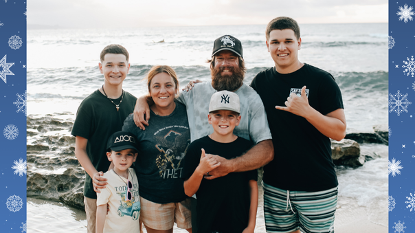A Home for the Holidays: The Meredith Family