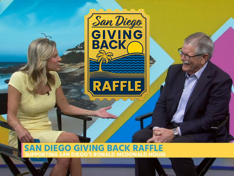 San Diego Giving Back Raffle Interview with Chuck about the Early Bird #2 Deadline and more.